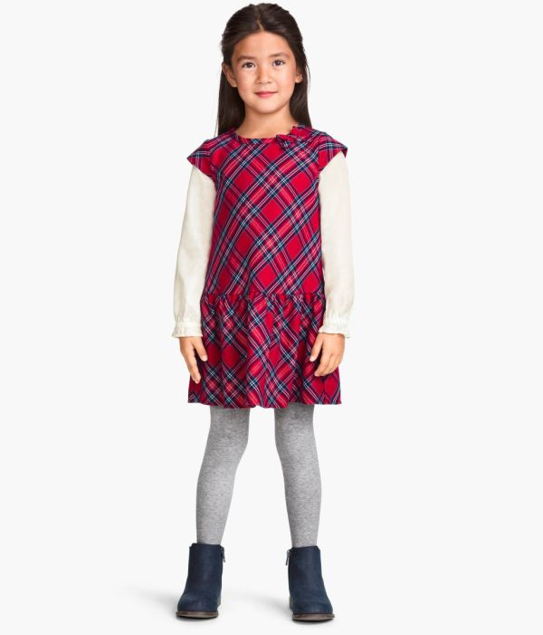 Rochie în Carouri Copii