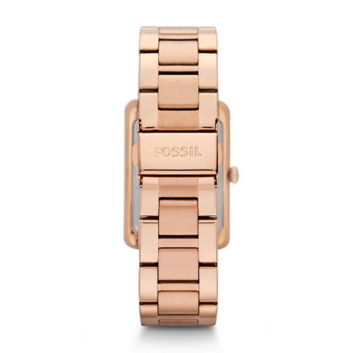 Florence Three Hand Stainless Steel Watch - Rose 