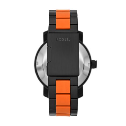  Nate Multifunction Silicone Watch – Black and Red 