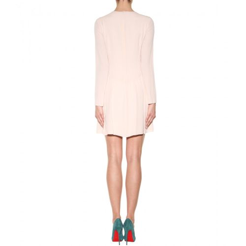 Rochie roz deschis cu motiv floral