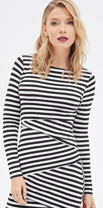 Rochie Striped Bodycon