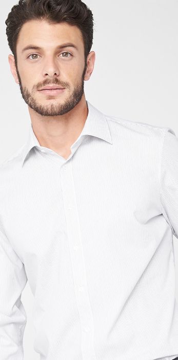 Cămașă Slim cu dungi fine 