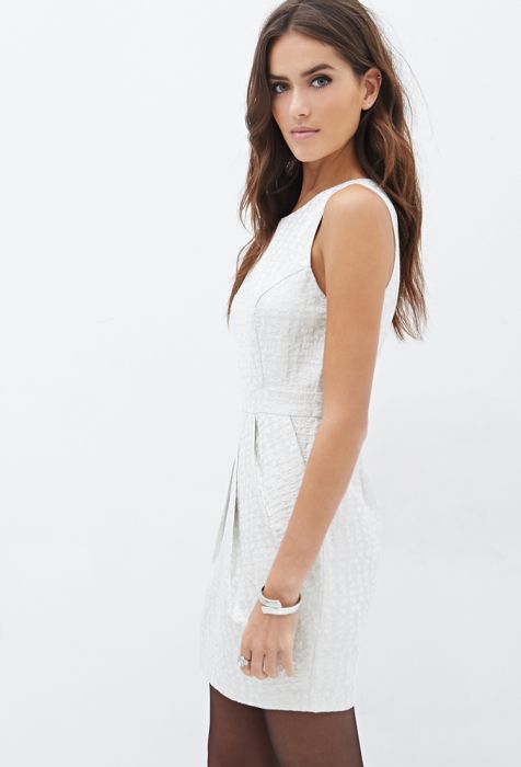 Rochie  țesătură albă