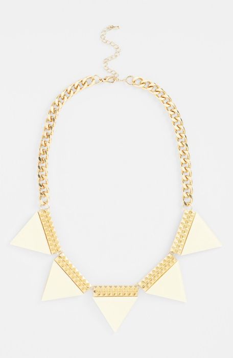 'Triangle' Statement Necklace
